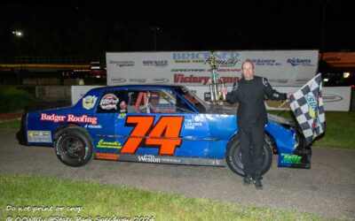 Cabelka sweeps pure stock features; Anderson, Kemnetz win in mini mods