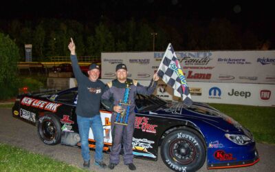 Volm goes wire-to-wire for super late model win, Breitenfeldt captures second straight Lashua Memorial